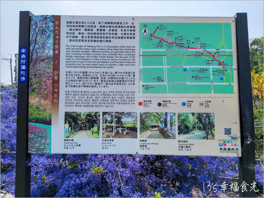 【南投風鈴木景點】黃花紫花浪漫對決～南投市《漳和社區快樂園》小而美的在地人賞花秘境｜南投錫葉藤景點｜南投賞花景點｜南投黃花風鈴木2025 @13&#039;s幸福食光