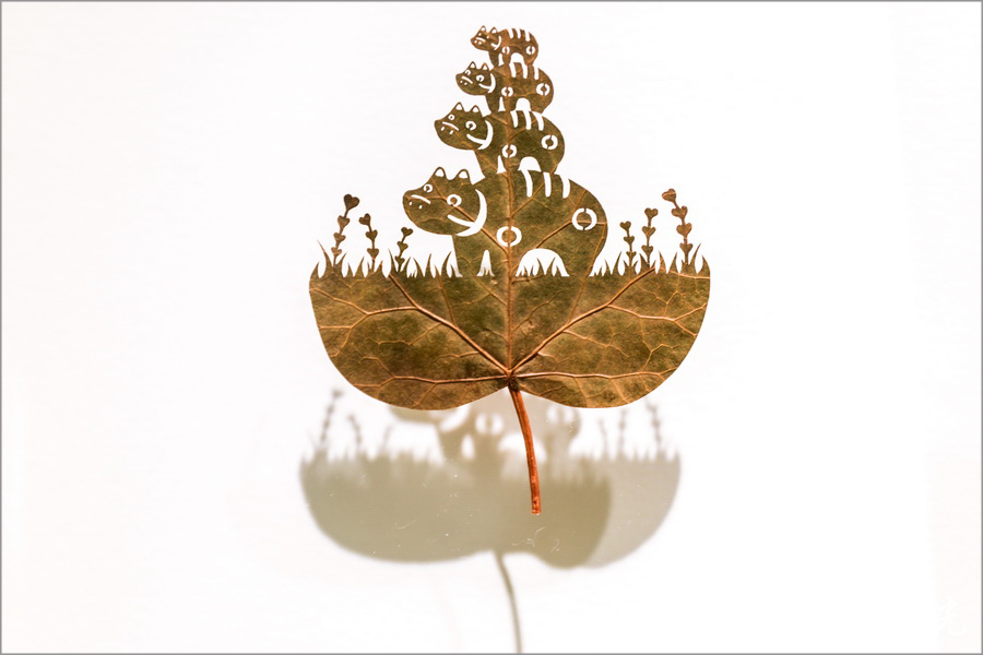 【福島市景點】最觸動人心的展覽館《福島Lito Leaf 藝術博物館》以樹葉雕刻童趣畫作|葉雕美術館|福島旅遊|福島自由行 - 第28張圖