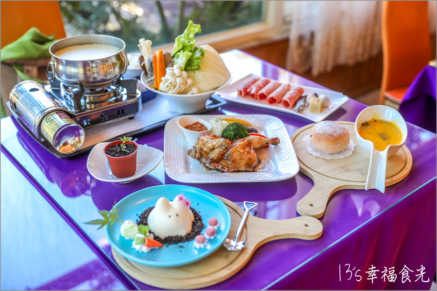 【台中新社一日遊】新社白雪木盛開~普羅旺斯庭園餐廳也有夢幻的聖誕初雪&浪漫落羽松景緻|新社餐廳推薦|新社景點 - 第8張圖 普羅旺斯庭園餐廳美食