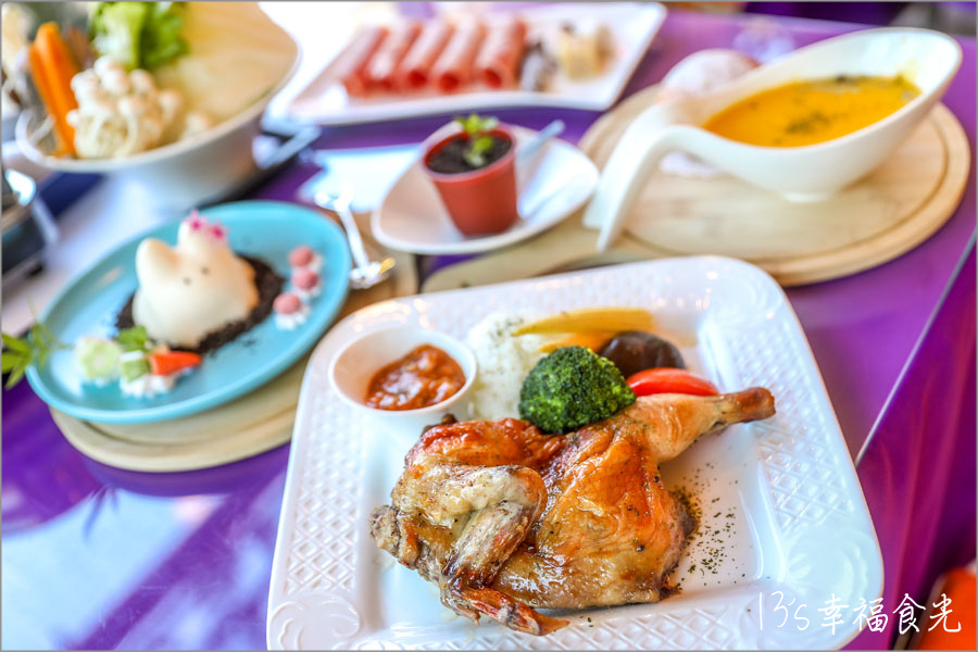 【台中新社一日遊】新社白雪木盛開~普羅旺斯庭園餐廳也有夢幻的聖誕初雪&浪漫落羽松景緻|新社餐廳推薦|新社景點 - 第10張圖 普羅旺斯庭園餐廳美食