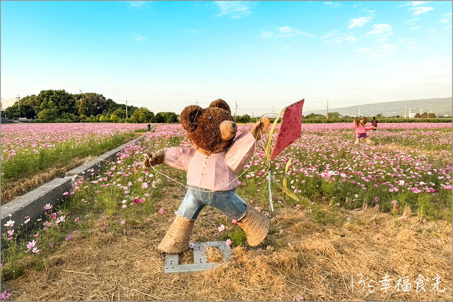 田中稻草藝術裝置展