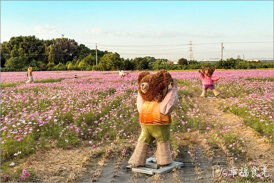 田中稻草藝術裝置展