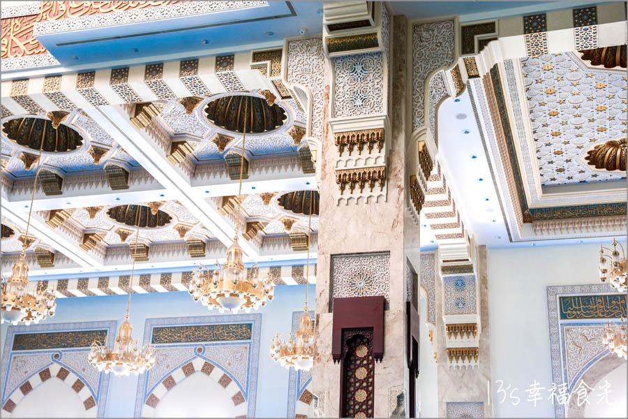 【森美蘭景點】馬來西亞最美清真寺之一「Masjid Sri Sendayan 斯里森達延清真寺」被譽為馬來西亞版的泰姬瑪哈陵｜馬來西亞清真寺｜馬來西亞自由行
